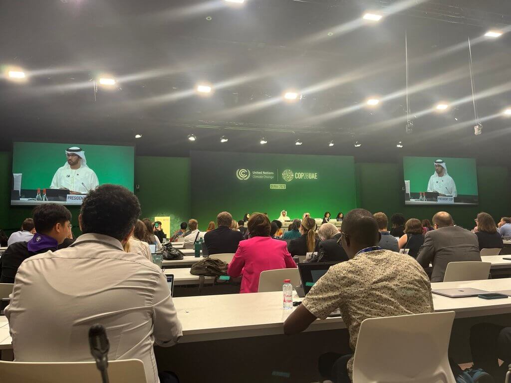 Negotiation during COP28